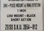 Zeiss Mount for Winchester M70